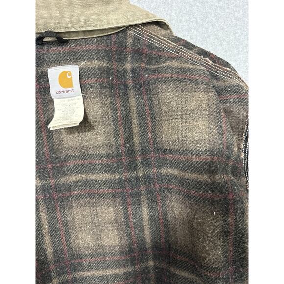 Vintage Carhartt J97 CHT Detroit Jacket Blanket Lined Chestnut Men’s XL USA - Picture 16 of 16